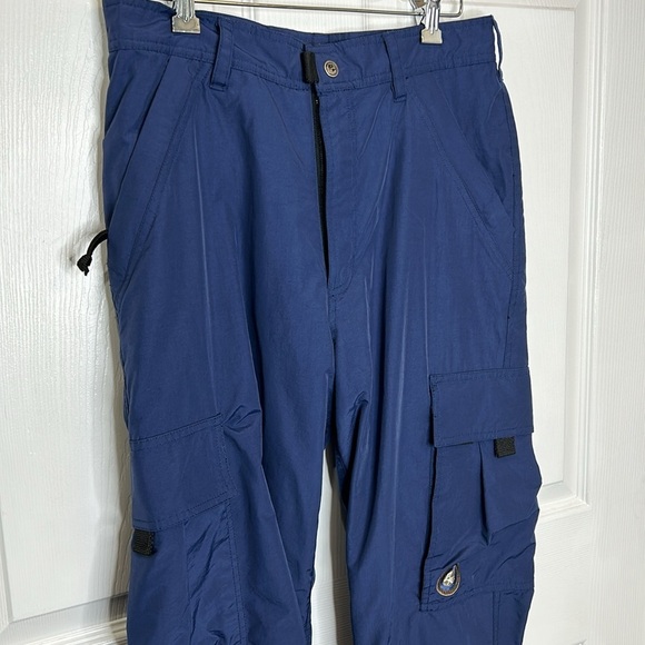 Pirate Snow/Ski Pants Men's Medium Navy Blue Snowboarding Gorpcore Winter‎ - Picture 3 of 7